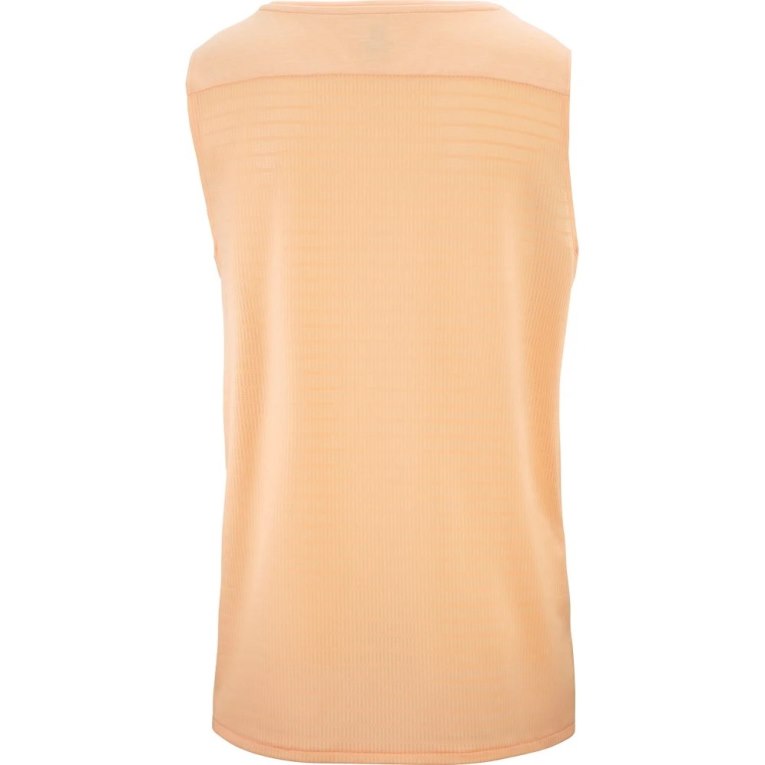 Tank Top Salomon Outline Summer Mujer Albaricoque | MX WVPU913